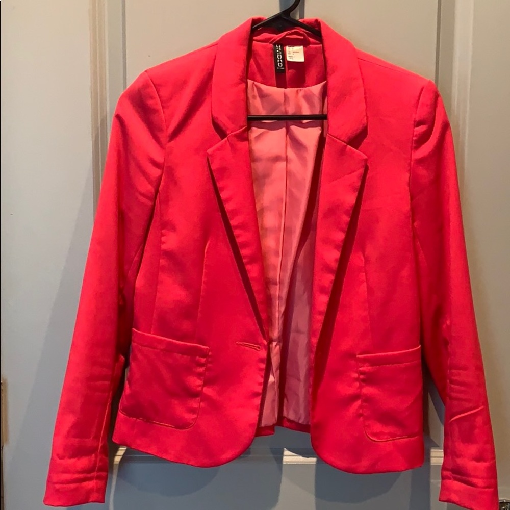 Hot pink blazer